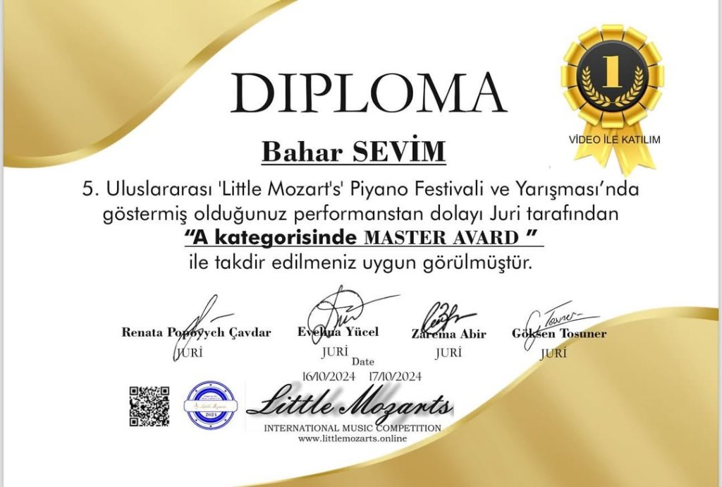 7 Yaşında Büyük&nbsp;Başarı!