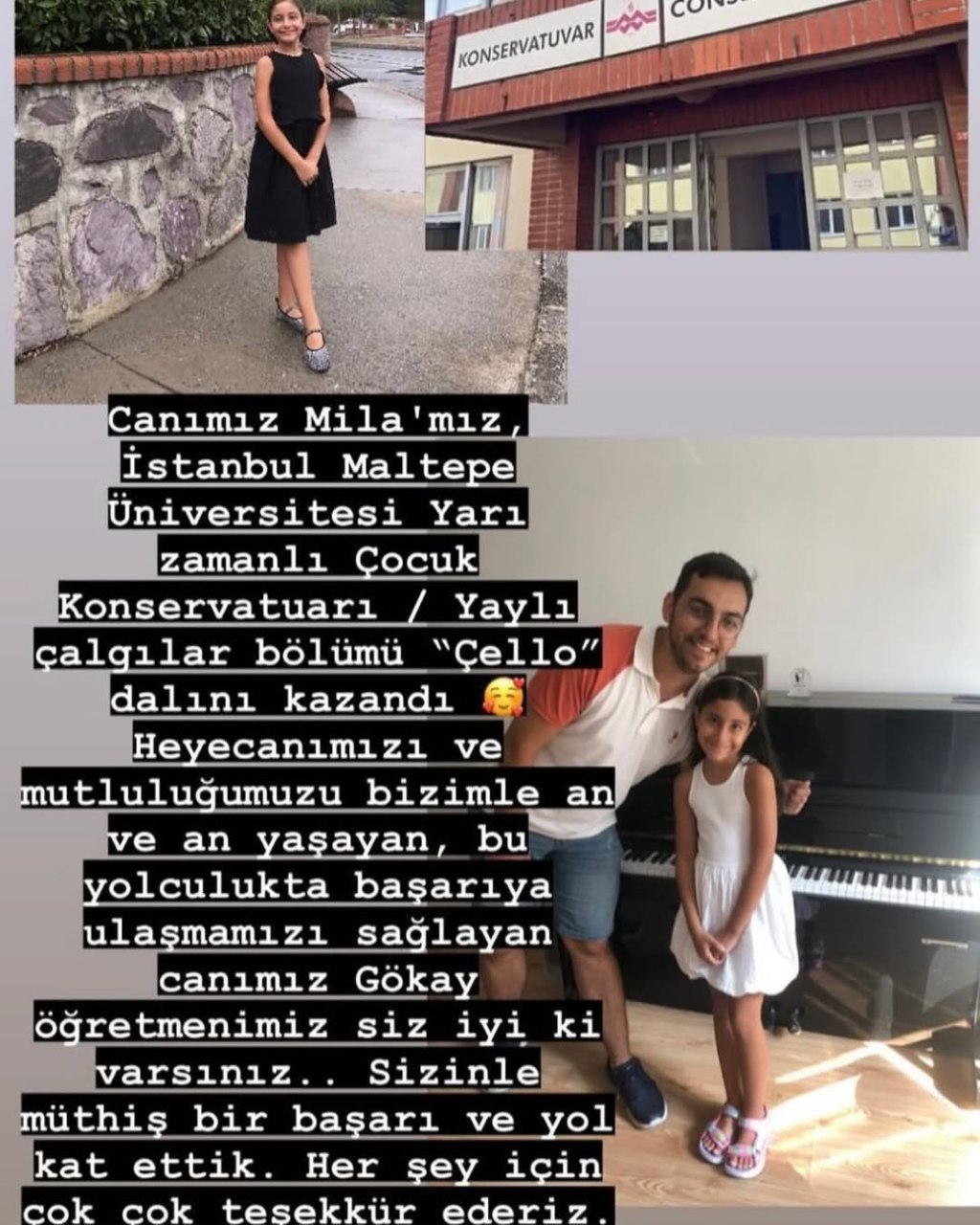 Mila SEMERCİOĞLU artık Viyolonsel Sanatçısı&nbsp;Adayı!